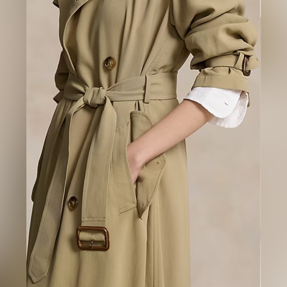 Polo Ralph Lauren Twill Trench Coat - Picture 2 of 9